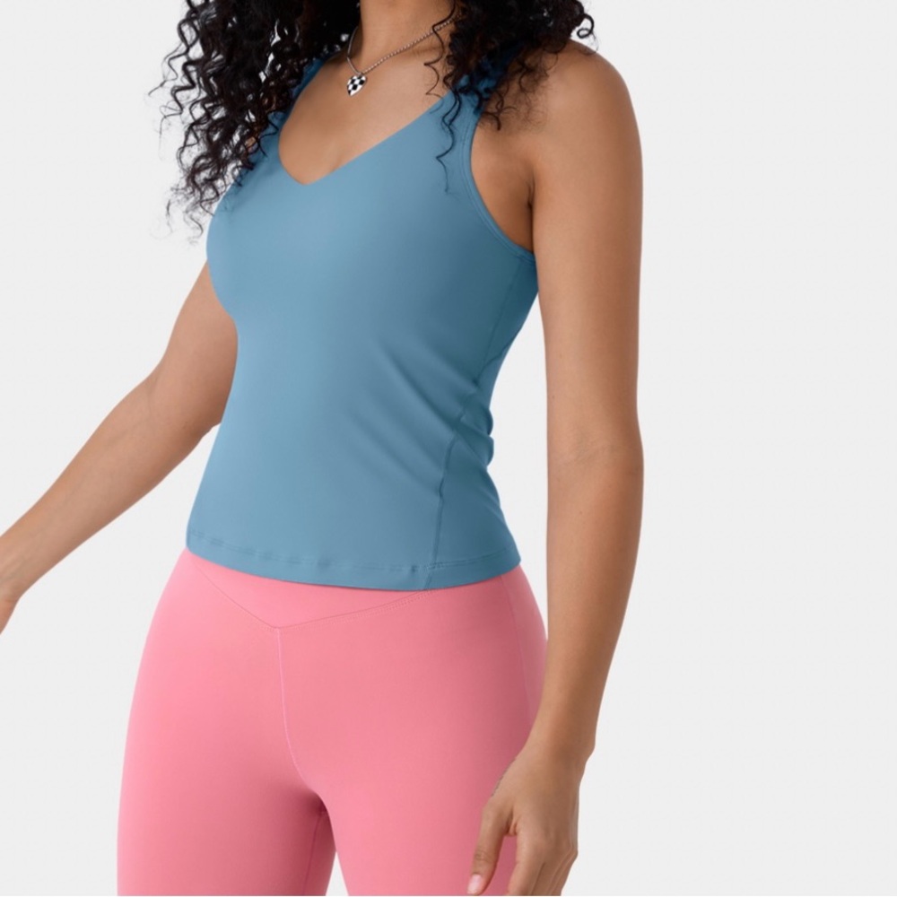 Cloudul, padded V neck tank top. Brand new with tag. Butter soft.